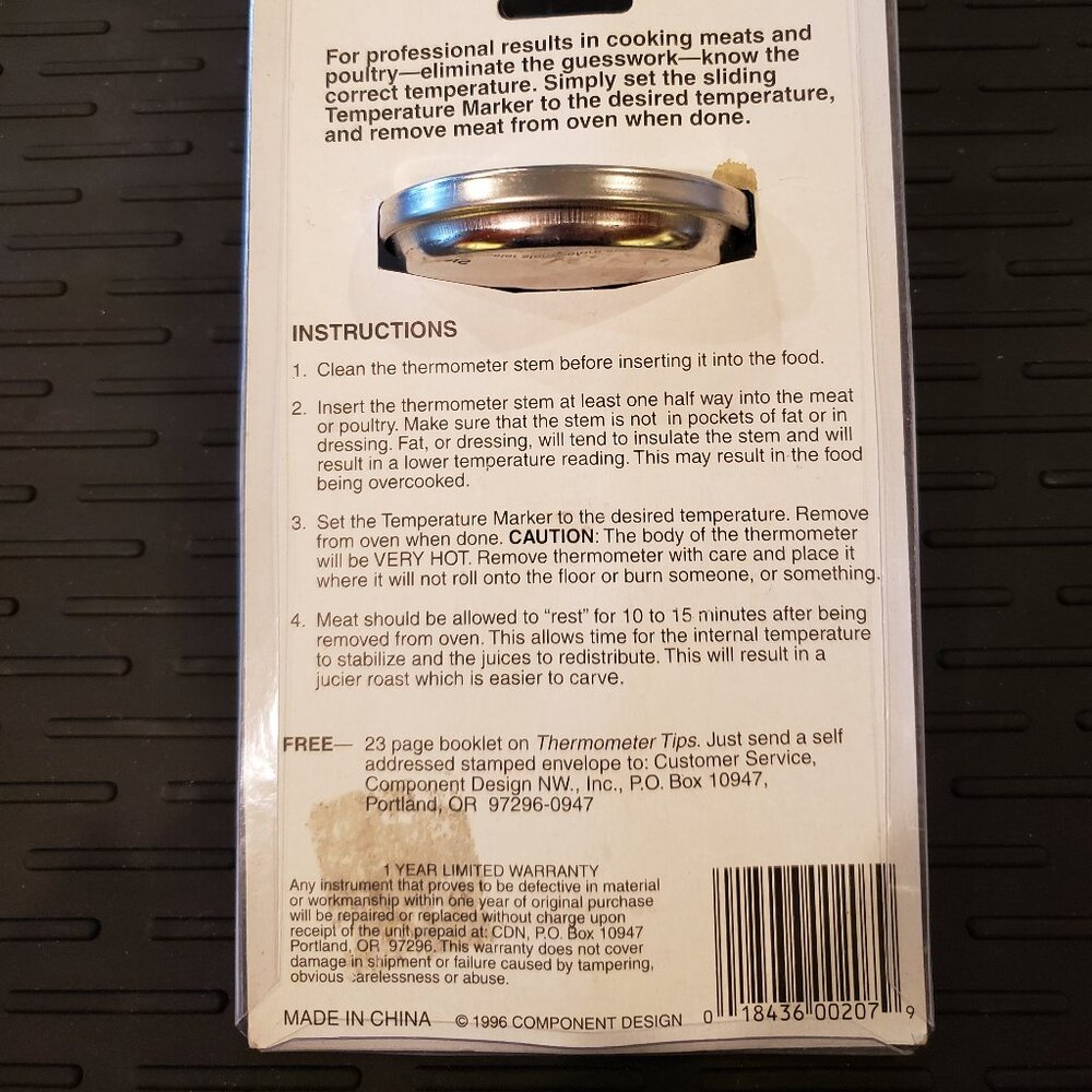 CDN Heavy Duty Meat and Poultry Thermometer - Picture 4 of 6